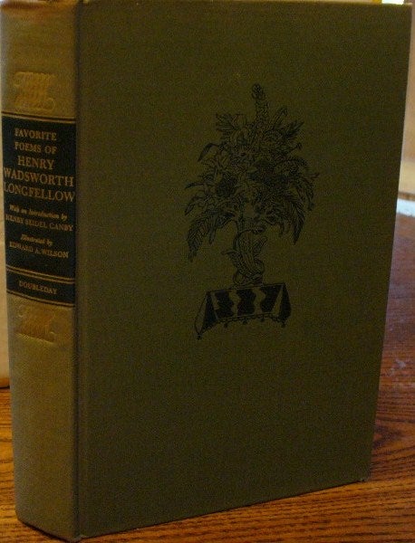 Item #64 Favorite Poems of Henry Wadsworth Longfellow. Henry Wadsworth Longfellow.