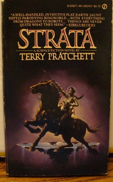Item #85 Strata. Terry Pratchett.