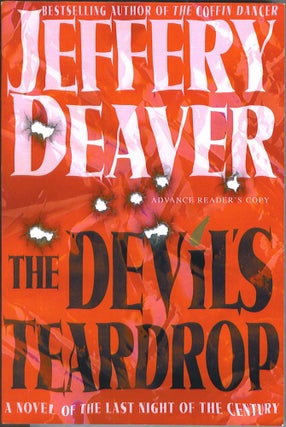 Item #338 The Devil's Teardrop: A Novel of the Last Night of the Century. Jeff Deaver