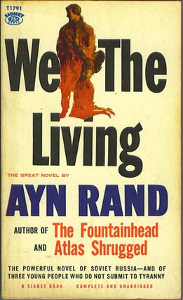 Item #392 We the Living. Ayn Rand