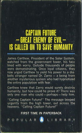 Calling Captain Future (Captain Future 2)