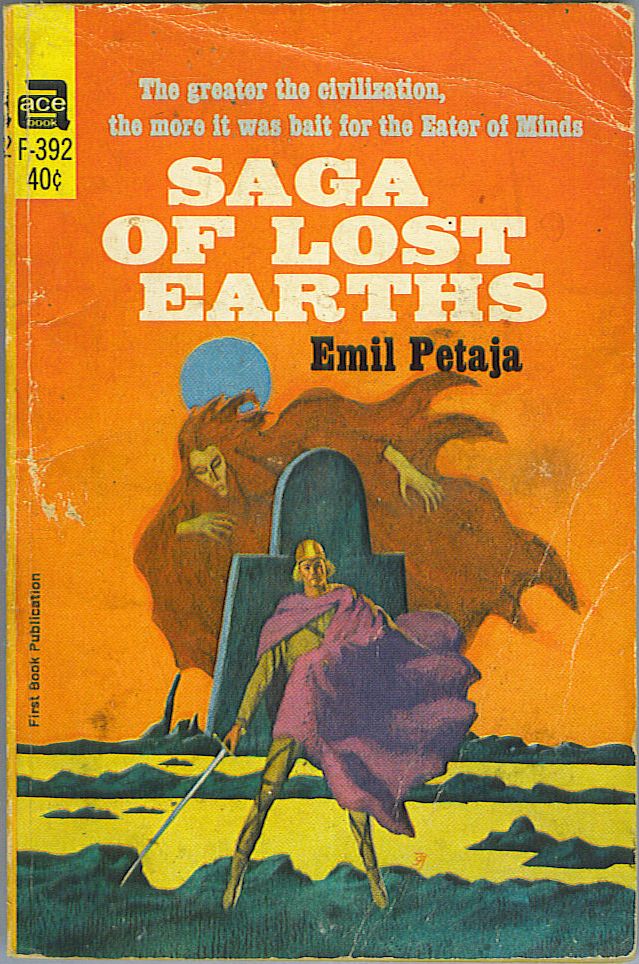 Item #646 Saga of Lost Earths. Emil Petaja.