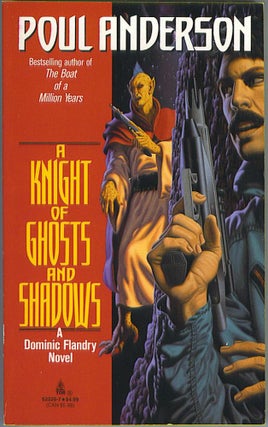 Item #732 A Knight of Ghosts and Shadows. Poul Anderson