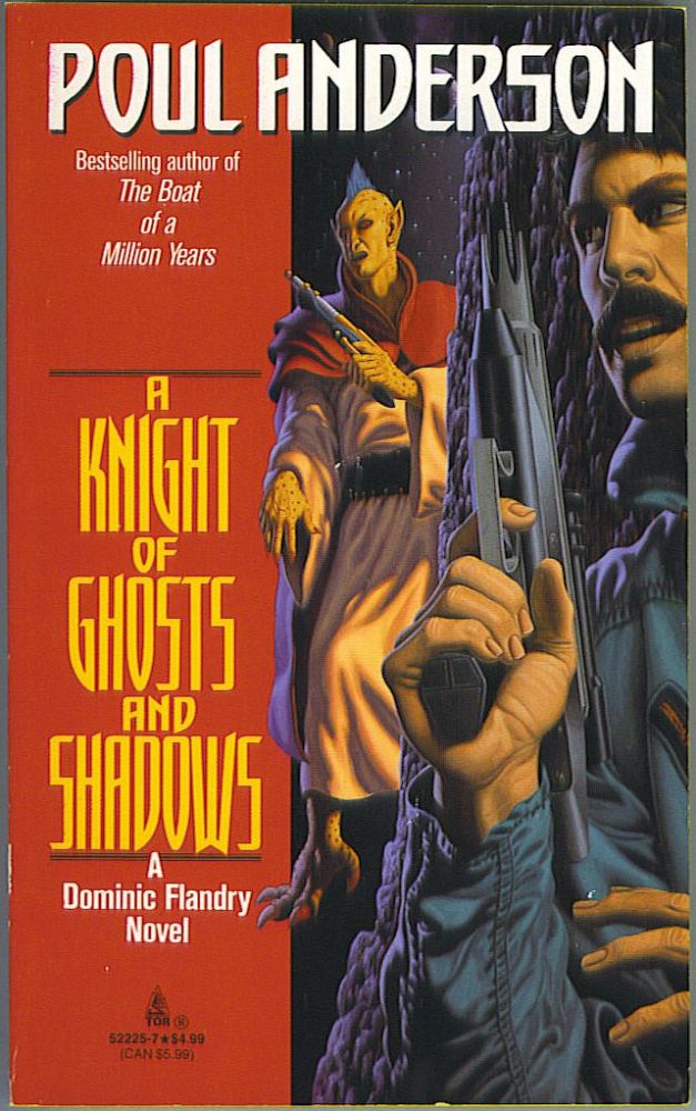 Item #732 A Knight of Ghosts and Shadows. Poul Anderson.