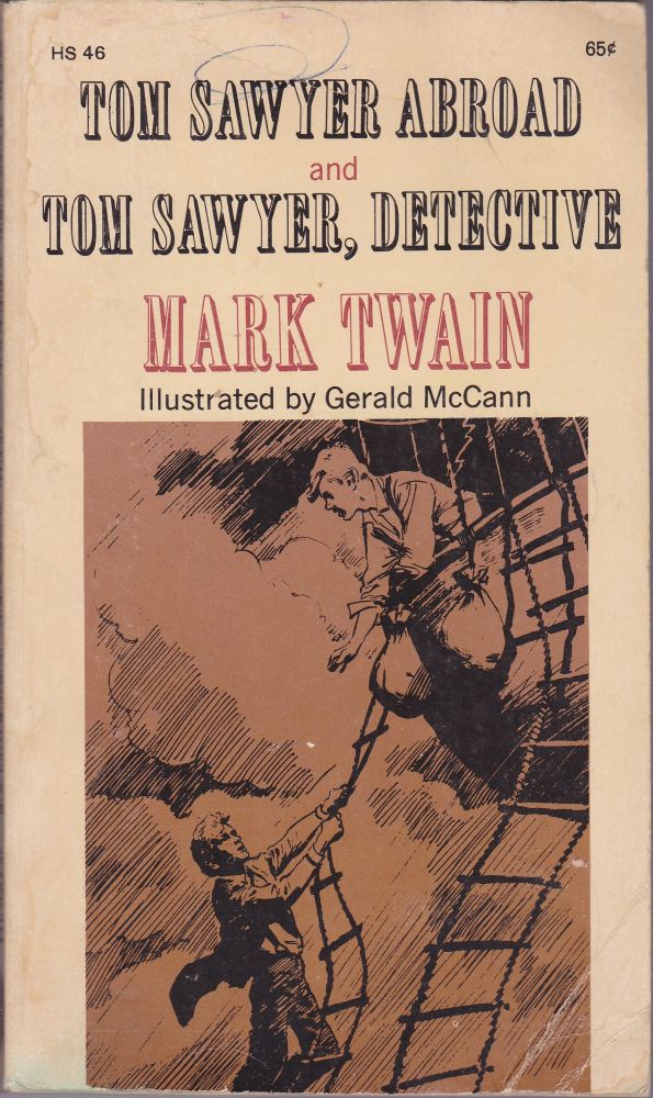 Item #1018 Tom Sawyer Abroad and Tom Sawyer, Detective. Mark Twain, Samuel Clemens.