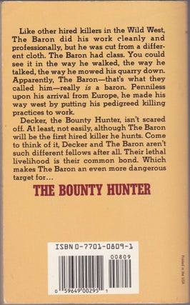 The Bounty Hunter #4: Bounty On a Baron
