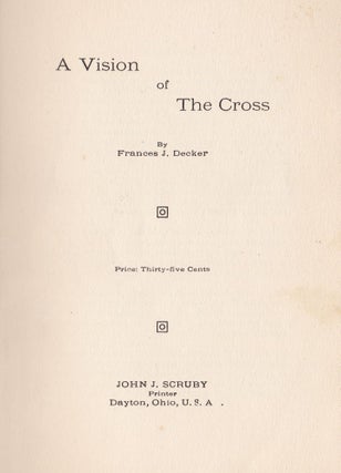 A Vision of the Cross