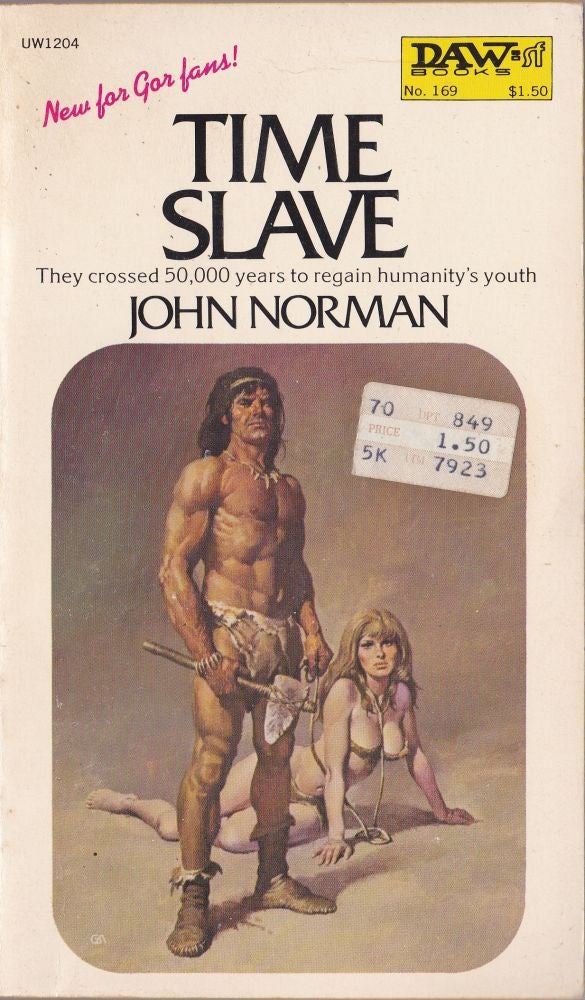 Item #1200 Time Slave. John Norman.