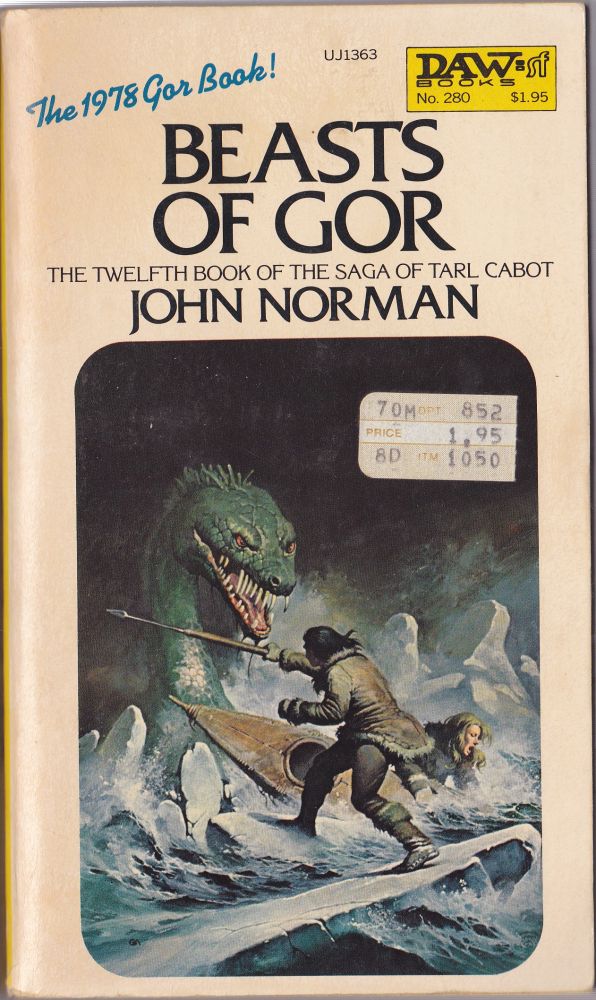 Item #1202 Beasts of Gor. John Norman.