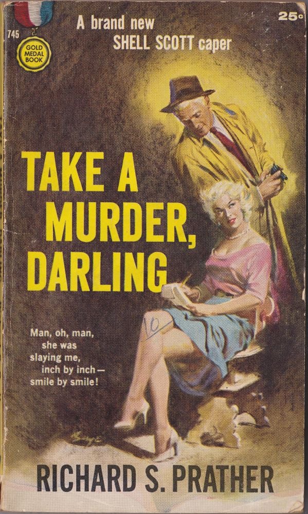 Item #2192 Take a Murder, Darling. Richard S. Prather.