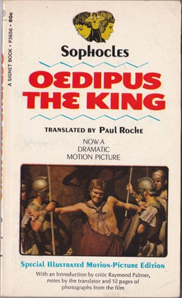 Item #2250 Oedipus the King. Sophocles, Paul Rocke