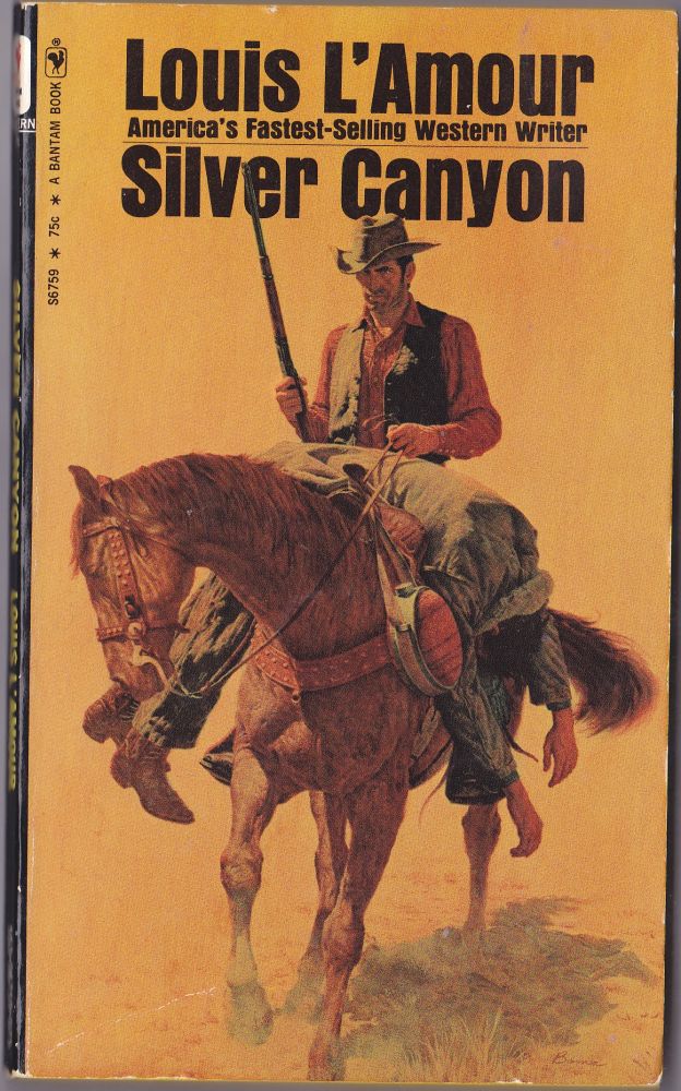 Louis L'amour/paperback Westerns/set of Four/bantam Books 