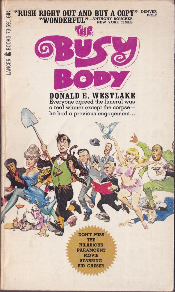 Item #2471 The Busy Body. Donald E. Westlake.