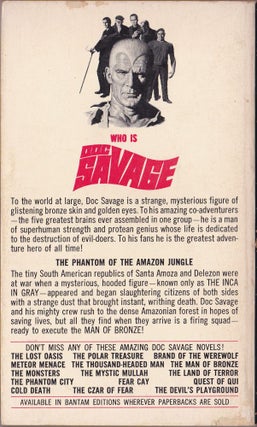 Dust of Death, a Doc Savage Adventure (Doc Savage #32)