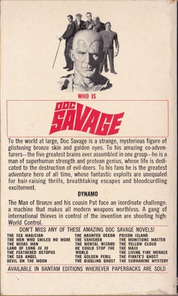 The Motion Menace, a Doc Savage Adventure (Doc Savage #64)
