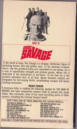 The Crimson Serpent, a Doc Savage Adventure (Doc Savage #78)