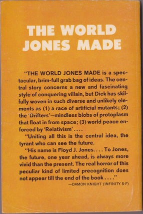 The World Jones Made