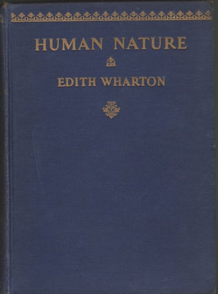 Item #2600 Human Nature. Edith Wharton