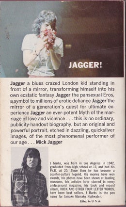 Mick Jagger: the Singer Not the Song