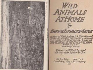 Wild Animals At Home (The Library of Pioneering and Woodcraft Vol. VI)