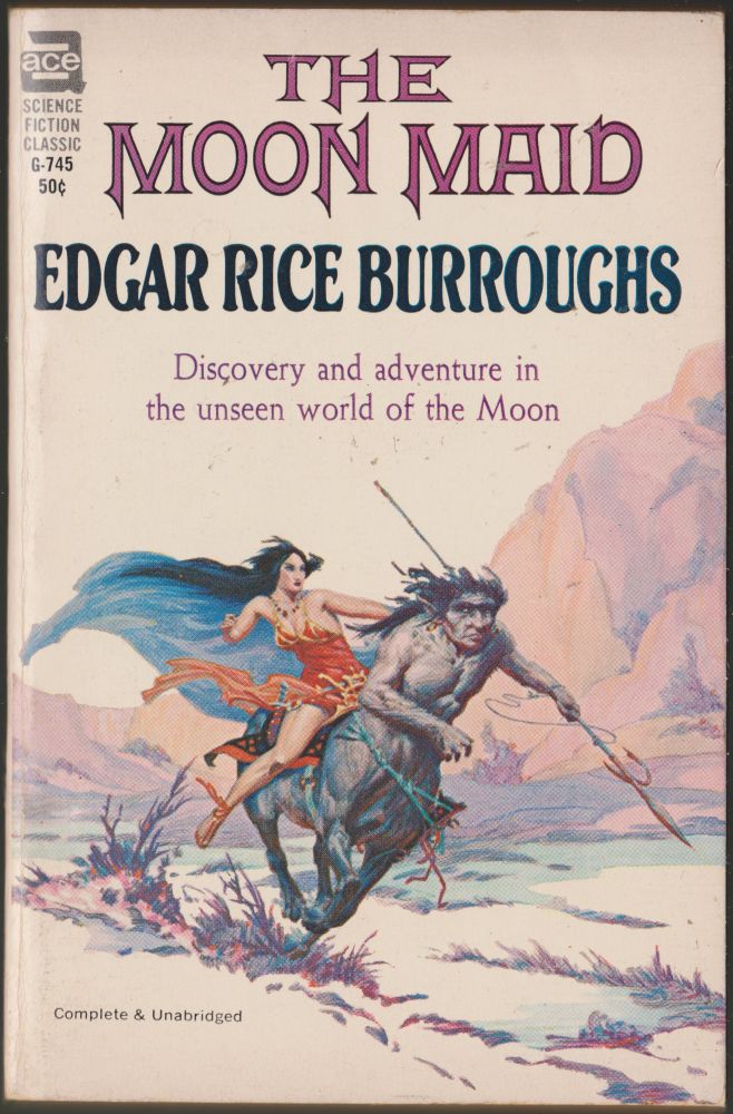 Item #2938 The Moon Maid. Edgar Rice Burroughs.