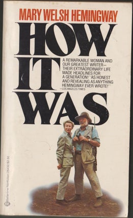 Item #3262 How It Was. Mary Welsh Hemingway