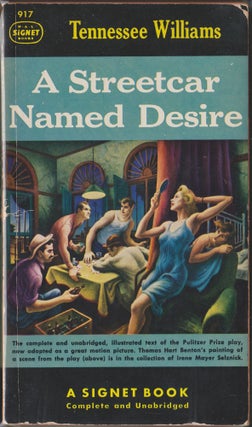 Item #3517 A Streetcar Named Desire. Tennessee Williams