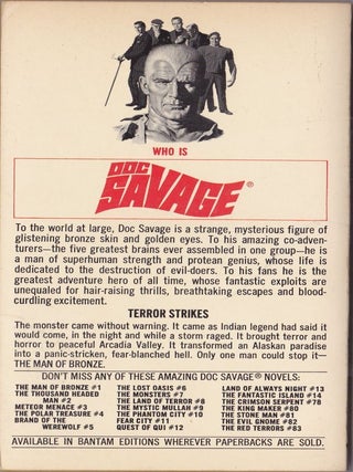 The Spotted Men, a Doc Savage Adventure (Doc Savage #87)