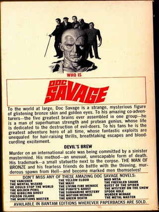 The Seven Agate Devils, a Doc Savage Adventure (Doc Savage #73)