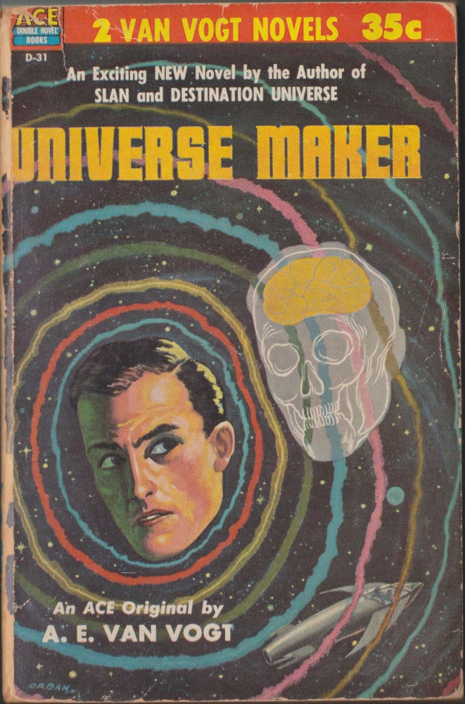 Item #2631 The World of Null-A / Universe Maker. A. E. Van Vogt.