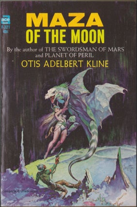 Item #2909 Maza of the Moon. Otis Adelbert Kline