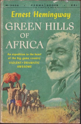 Item #3175 Green Hills of Africa. Ernest Hemingway