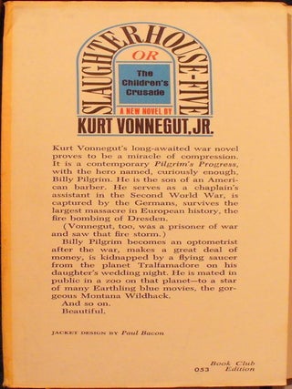 Slaughterhouse-Five or The Children's Crusade