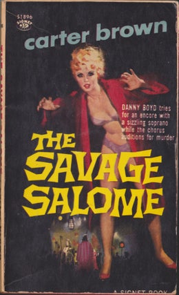 Item #3322 The Savage Salome. Carter Brown