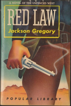 Item #3352 Red Law. Jackson Gregory