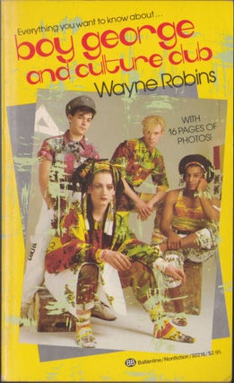 Item #3359 Boy George and Culture Club. Wayne Robins