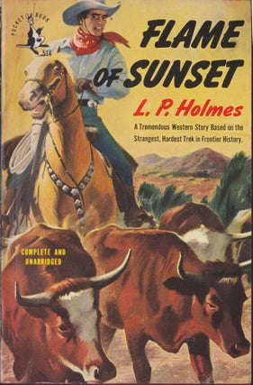 Item #3433 Flame Sunset. L. P. Holmes