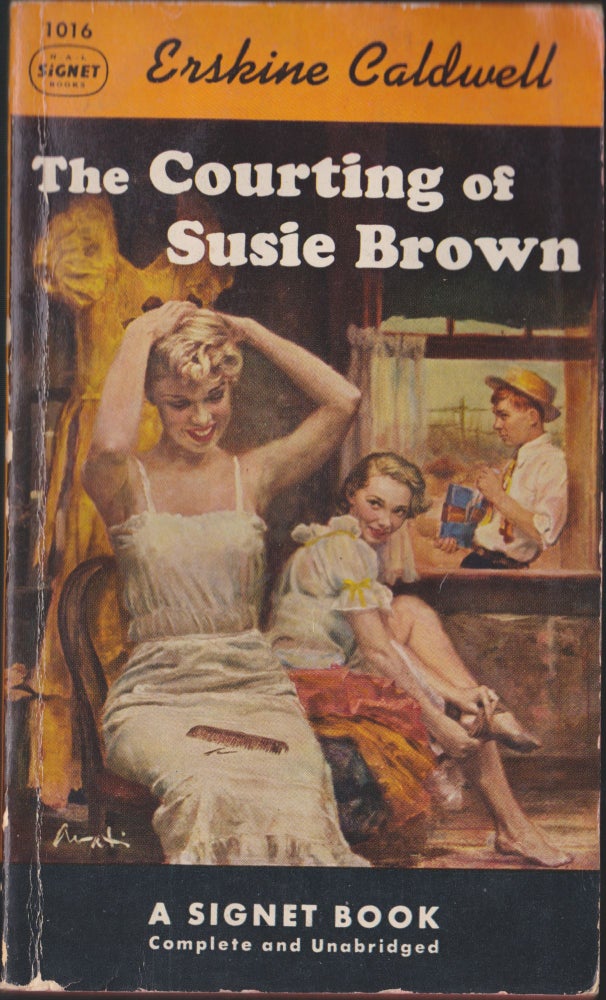 Item #3480 The Courting of Susie Brown. Erskine Caldwell.