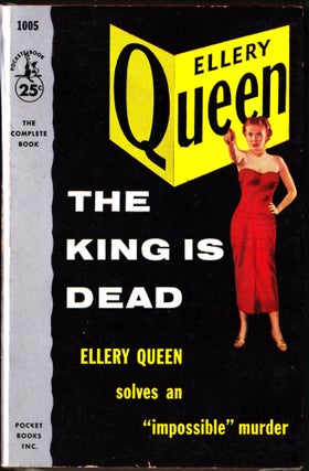 Item #3577 The King Is Dead. Ellery Queen