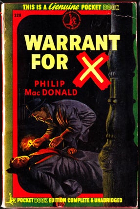 Item #3633 Warrant For X. Philip MacDonald