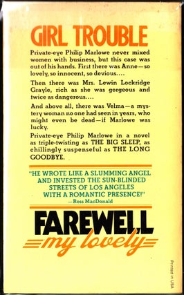 Farewell, My Lovely