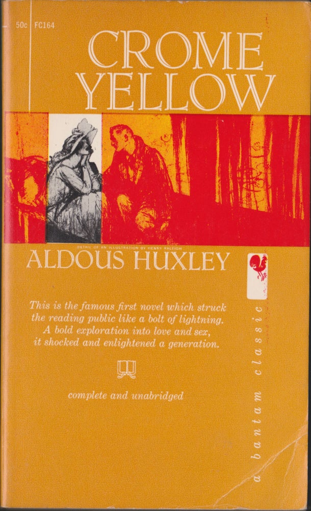Item #3736 Crome Yellow. Aldous Huxley.