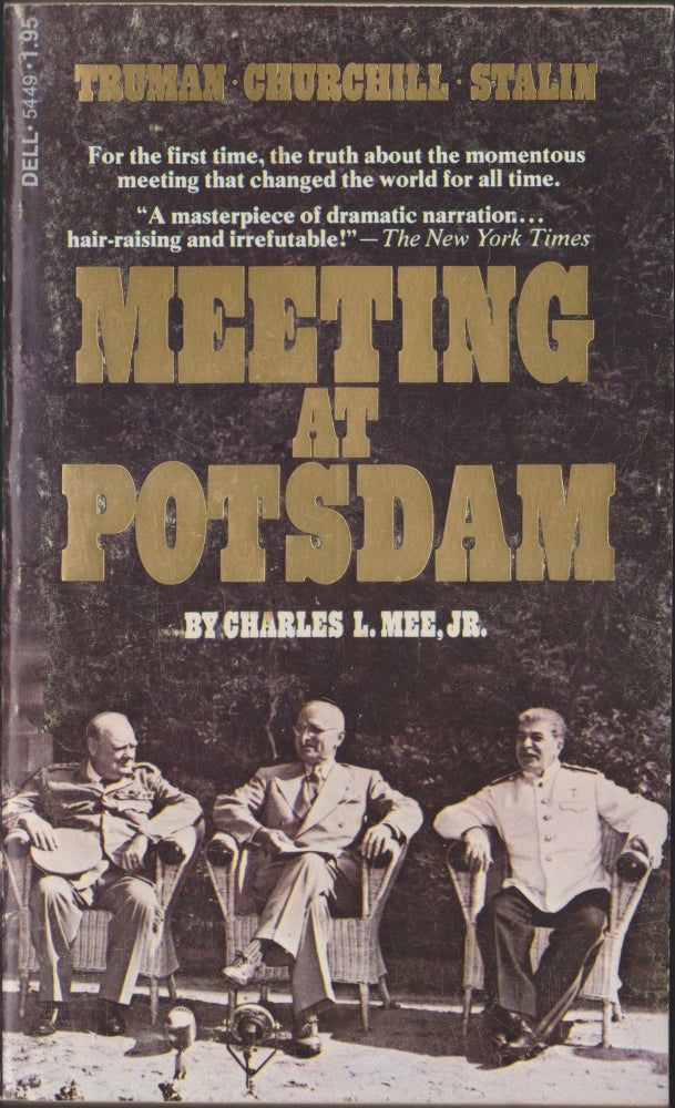 Item #3738 Meeting at Potsdam. Charles L. Mee, Jr.
