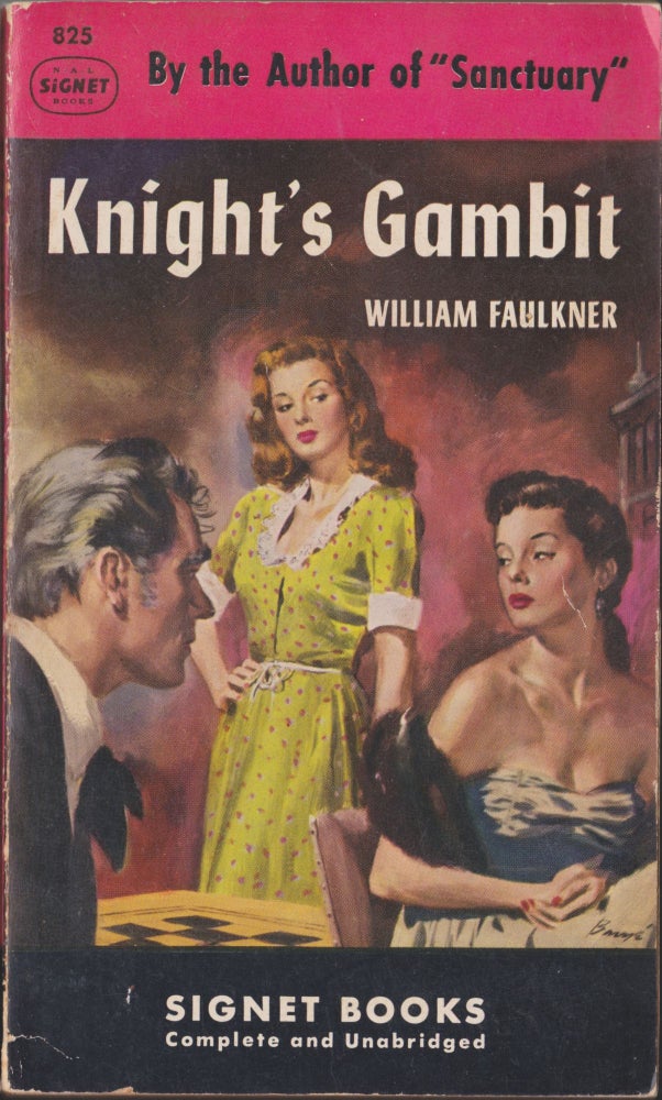 Item #3753 Knight's Gambit. William Faulkner.