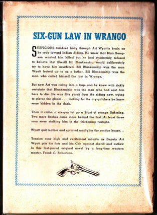 Six-Gun Law In Wrango