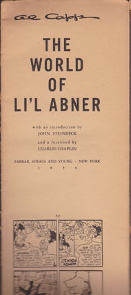 Item #3889 The World of Li'l Abner (full sheets). Al Capp