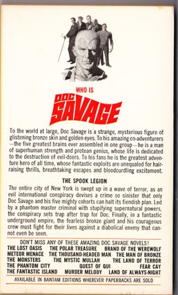 The Spook Legion, a Doc Savage Adventure (Doc Savage #16)