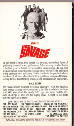 Cold Death, a Doc Savage Adventure (Doc Savage #21)