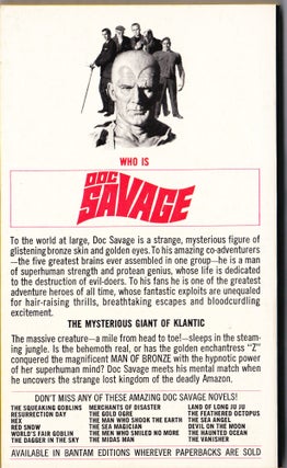 The Mental Wizard, a Doc Savage Adventure (Doc Savage #53)