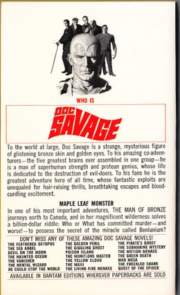 The Mystery on the Snow, a Doc Savage Adventure (Doc Savage #69)